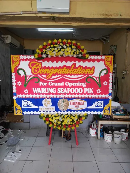 Papan Bunga Ucapan Selamat Uki Cawang