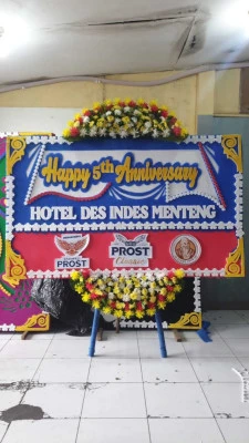 Papan Bunga di Uki Cawang